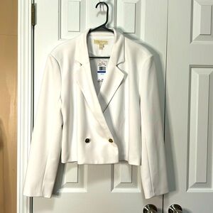 MICHAEL Michael Kors White Blazer
